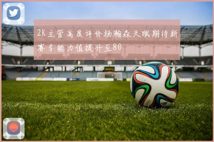 2K主管高度评价杨瀚森天赋期待新赛季能力值提升至80